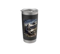 Peintre portraitiste William Blake Gobelet isotherme en acier inoxydable double paroi