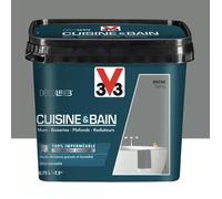 Peinture 100% imperméable Cuisine & bain V33 DécoLAB Roche 0,75 L