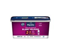 Peinture 2-en-1 murs & plafonds Blanc Velours sous-couche intégrée 2,5 L
