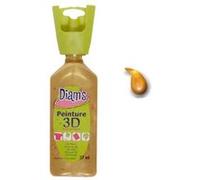 Peinture 3D Diam's effet nacré - 37ml Doré G