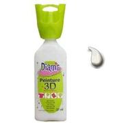 DIAM'S Peinture 3D Tous Supports, Neige glacé, 37 ml