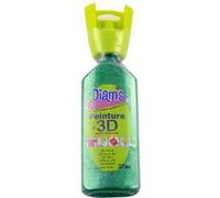 Peinture 3D multisurface 37 ml - vert pailleté Vert G