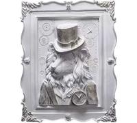 peinture 3D - Relief d'un lion digne