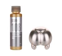 Peinture à base d'eau dynamique pour les amateurs et les artistes, forte adhérence et résistance à la décoloration, intérêt métallique