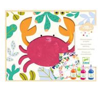 Peinture à doigts - Djeco - Barbouille et beau - Multicolore - Pour enfants à partir de 3 ans - Mixte