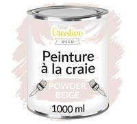 Peinture à la craie - CREATIVE DECO - Beige Poudré - 1L - Mat - Lavable