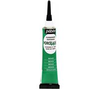 Peinture à l'eau brillante pour porcelaine - bronze - 20 ml