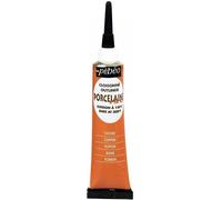 Peinture à l'eau brillante pour porcelaine - cuivre - 20 ml