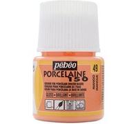 Peinture à l'eau brillante pour porcelaine - Mangue - 45 ml Orange G