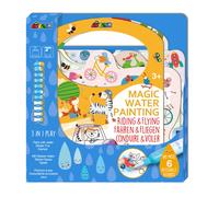 Avenir 6301779 Conduite & Volant Kit créatif 3 en 1 avec jeux, autocollants et images à colorier, bricolage, bloc d'activités pour enfants à partir de 3 ans, multicolore