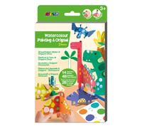Peinture à l'eau & origami - dinosaures multicolor TU