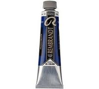 Peinture à l'huile - Bleu de Prusse - 508 - Extra-fine - Rembrandt - Tube 40ml Bleu G