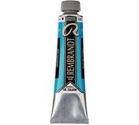 Peinture à l'huile - Bleu de Sèvres - 530 - Extra-fine - Rembrandt - Tube 40ml Bleu G