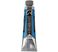 Peinture à l'huile - Bleu manganèse phtalo - 582 - Extra-fine - Rembrandt - Tube 40ml Bleu G