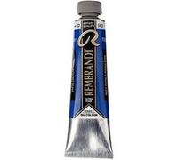 Peinture à l'huile - Bleu phtalo rougeâtre - 583 - Extra-fine - Rembrandt - Tube 40ml G