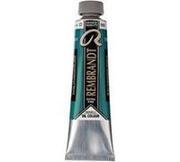 Peinture à l'huile - Bleu turquoise phtalo - 565 - Extra-fine - Rembrandt - Tube 40ml Bleu G