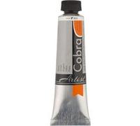 Cobra Tube peinture à l'huile Artist, mélangeable à l'eau, haute résistance, Argent 800, 40 ml