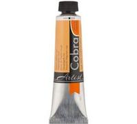 Cobra Artist – Couleurs à l'huile mélangeables à l'eau – Jaune de Naples Rouge 224 – Tube 40 ml – Sans solvant