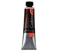 Peinture à l'huile - Cobra - Raw Umber - Tube 40ml - Watermixable - Couleur Marron