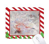 peinture à l'huile de xjj ballet fille tapis de souris canne de noël du tapis.