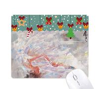 peinture à l'huile de xjj ballet fille tapis de souris en jeu - office mat noël