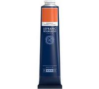 Peinture à l'huile en tube orange vermillonné 150ml - Lefranc & Bourgeois G