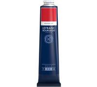 Peinture à l'huile en tube rouge vif 150ml - Lefranc & Bourgeois G