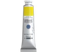 LEFRANC BOURGEOIS Huile Lefranc 40 ml Jaune De Cadmium Citron Série 4