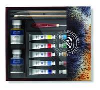 Peinture à l'huile extra-fine LeFranc Bourgeois coffret bois les impressionniste