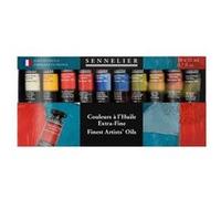Peinture à l'huile - Extra-fine - Sennelier - Coffret de 10 tubes de 21ml