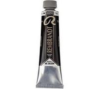 Peinture à l'huile - Noir oxyde - 735 - Extra-fine - Rembrandt - Tube 40ml Noir G