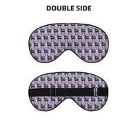 Peinture à l'huile Paris Tour Eiffel Impression Polyvalent Sommeil Masque pour les Yeux Doux Réversible pour Méditation et Voyage Masque pour les Yeux Unisexe