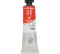 Peinture à l'huile - Sennelier - Rive Gauche - Rouge Vermillon - 674 - Tube de 40ml Rouge