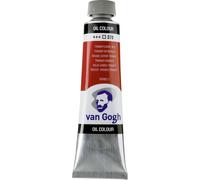 Peinture à l'huile Van Gogh en tube de 40 ml, oxyde rouge transparent 378