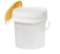 Peinture À L'or Liquide - Paignes Métalliques Dorées À Base D'eau 1 Kg | Peintures À Base D'eau Liquides D'artisanat Non Décolores Pour La Peinture Artistique, Artisanat, Bois Multi- Idéal, Arg