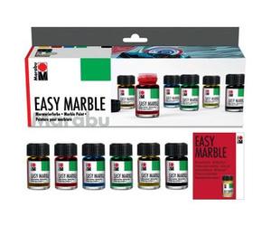 Peinture à marbrer 'Easy Marble', kit de démarrage
