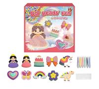 Peinture à perles - Kit d'art de dessin animé à faire soi-même, peintures créatives à perles, sûres et sans danger | Designs colorés pour décorer des cahiers, sacs, cadres photo, valises, utilisations