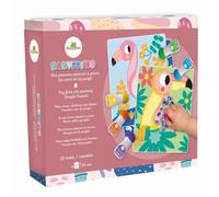 Peinture à points - SYCOMORE - Babyssimo Amis de la Jungle - 6 tampons - Dès 3 ans