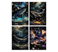 Peinture à rayures pour adultes - Feuilles de papier rayable colorées, tableau à dessin avec noire | Kit amusant d'activités artisanales avec du papier dans l'obscurité pour les filles, Ragz