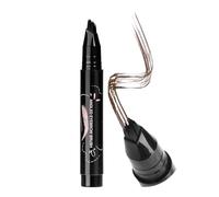 Peinture à sourcils - Stylo professionnel pour contour du front, publicateur d'encre pigmentée | Accessoire de beauté artistique, marqueur de détail fin, solution cosmétique qui s'estompe - Compagnon