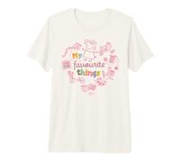 Peinture à thé en Collage Peppa Pig Favourite Things Classic Kite T-Shirt Haut de Gamme