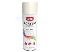 Peinture Acryl blanc brillant ral 9010 aérosol 400ml net CRC
