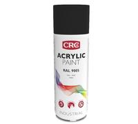 Peinture acrylique noir mat 400 ml CRC RAL 9005