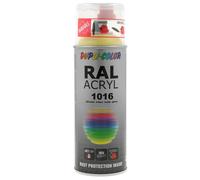 Peinture Acrylique Ral 1016 Jaune Soufre Brillant 400 Ml Dupli Color