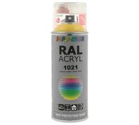 PEINTURE ACRYL RAL1021 JAUNE COLZA BRILLANT 400ML DUPLI COLOR