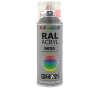 PEINTURE ACRYL RAL9005 SATINE 400ML DUPLI COLOR