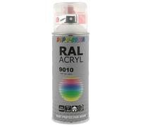 PEINTURE ACRYL RAL9010 BLANC PUR MAT 400ML DUPLI COLOR