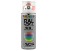 PEINTURE ACRYL RAL9016 BLEU TRAFIC BRILLANT 400ML DUPLI COLOR