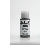 Peinture Acrylic Fluids Golden Iv 30ml Iridescent Oxyde Fer Mica.