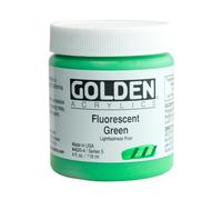 Peinture Acrylic Hb Golden V 119ml Fluorescent Vert Vert
